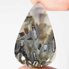31.40Cts Natural Pseudomorph Stick Agate Pear Loose Gemstones
