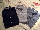 H&amp;M Hennes 3 x Long Sleeved Casual Shirts ( Size 164 Euro )
