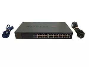 Switch Ethernet Gigabit 24 porte Netgear JGS524E ProSafe Plus | Testato funziona - Foto 1 di 6