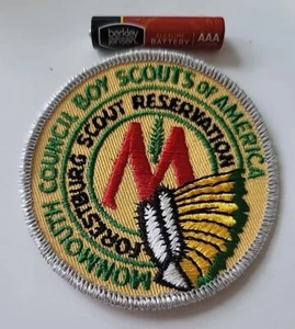 Forestburg Reservation BSA Patch Monmouth Council Boy Scouts Of America Vintage - Picture 1 of 5