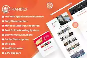 WordPress Premium Plugin Handily Booking System - Bild 1 von 1