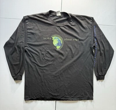 Camiseta De Colección The Sisters of Mercy Para Hombre XL Negra Gótica Al Borde de los Planetas EE. UU. Foto 1 de 4