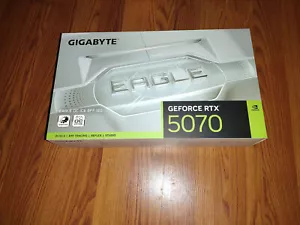 NEW Gigabyte GeForce RTX 5070 Eagle ICE OC White GPU - In Hand, Quick Ship - Picture 1 of 4