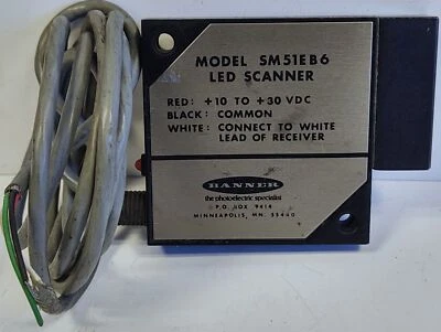 Banner Engineering SM51EB6 18587 Photoelectric LED Scanner - Image 1 of 4
