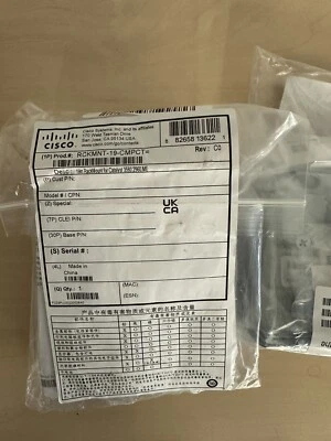 Cisco RCKMNT-19-CMPCT - Rackmounts mit Schrauben - C1000, 2960C, 3560C, 2960CX, - Bild 1 von 2