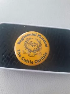Castle Carlisle Regimental Museum Vintage Badge - Picture 1 of 3