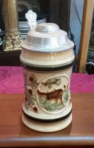 Jarra de cerveza Sitzenburg - porcelana, multicolor - Imagen 1 de 4