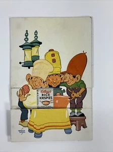 1933 KELLOGG CO. RICE KRISPIES FOLD YOURSELF LOTS OF PICTURES Serial No. 332A - Picture 1 of 6
