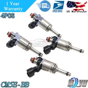 NUEVO Juego de 4 inyectores de combustible para Ford Focus 12-18 2,0 L L4 EcoBoost # CM5E-BB - Imagen 1 de 11