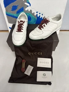RAR Gucci 1984 Sneaker 353422 Tripple Weiß Low Top Herren 7 G / US 7,5 - Bild 1 von 22