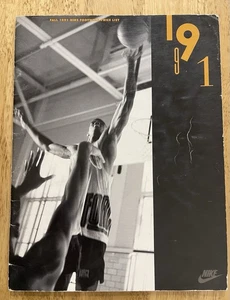 Vintage NIKE Catalog 1991 Fall Footwear Sneakers Price List - Picture 1 of 10