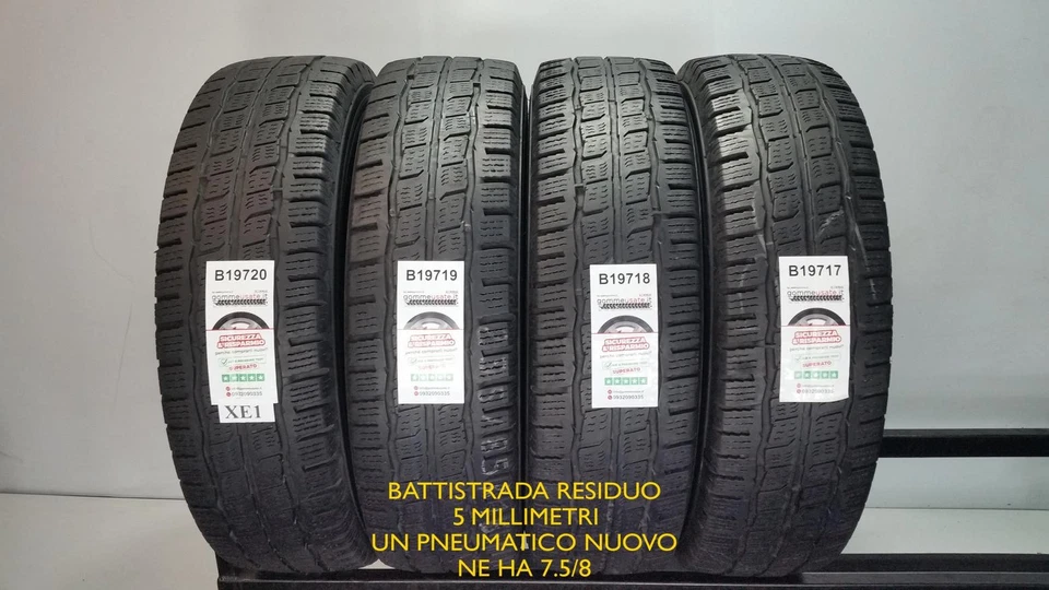 GOMME USATE  TERMICHE 235/85R16 120R KUMHO WINTER PORTRAN CW51 PNEUMATICI B19720 - Immagine 1 di 1