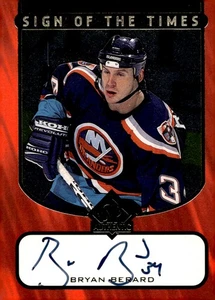 1997-98 SP AUTHENTIC SIGN OF THE TIMES HOCKEY AUTO ASSORTED SINGLES U-PICK - Picture 1 of 28