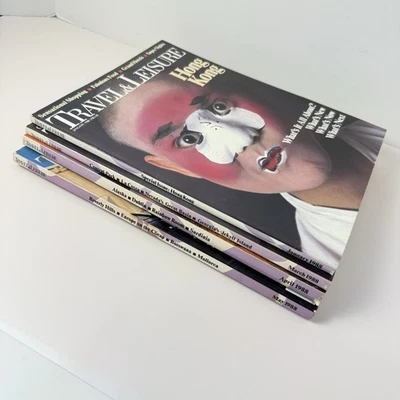 Travel + Leisure Magazine~Lot of 4 issues~Jan/Mar/Apr/May 1988~Geography~History Foto 1 de 4