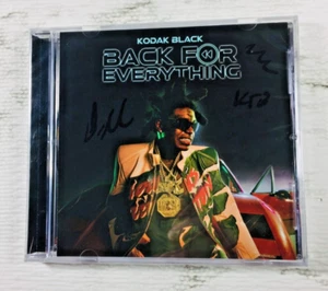 KODAK BLACK - BACK FOR EVERYTHING (2021) CD SIGNED AUTOGRAPHED (SEALED) NEW! - Picture 1 of 4