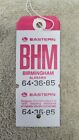 Eastern Airlines BHM - Bag Tag new and unused