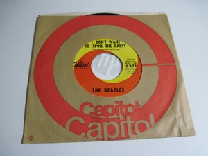 BEATLES– Eight Days A Week / I Don’t Want To - Vinyl 45rpm 1965 Capitol 5371 - Picture 1 of 3