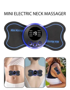 Tragbares elektrisches Mini-Nacken-Massagegerät Halswirbel-Rücken-Körper-Schulte - Bild 1 von 8
