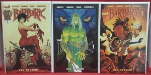 Cómics de Barbaric #1 sobre B + C + D de Vault 2021 casi nuevo - Imagen 1 de 7