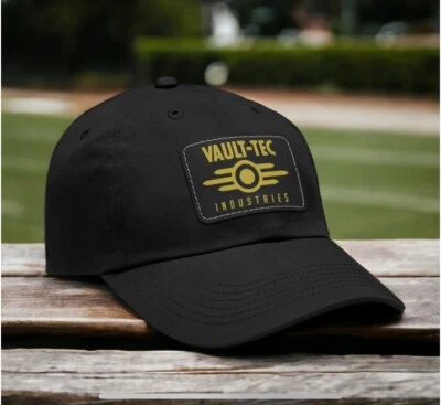 Fallout - Vault-Tec Industries Hat Black Hat Black Patch - Image 1 of 3