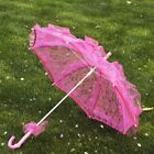Sophisticated Lace Umbrella in Various Colors Adding Glamour to Everyday Life