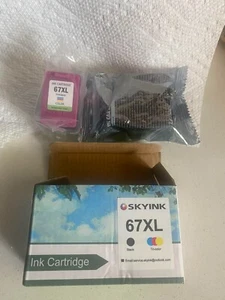 Kombi 67xl Tintenpatronen für HP Tinte 67 XL für Deskjet 2700 Envy 6000 6055 - Bild 1 von 1