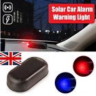 Vehicle / Car / Flashing Blue / Red Led Solar Simulated Alarm Window Stickers UK