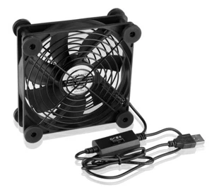 Ventilatore USB da 120mm Ventilatore PC con 3 Ventole Regolabili Velocità DE 5V - Foto 1 di 6