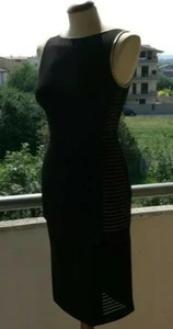 Denny Rose Nuovo con etichette abito nero Taglia 40. - Foto 1 di 10