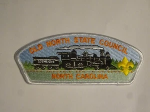 Old North State Council Boy Scout Steam Locomotive NC RAILROAD Train CSP  - Picture 1 of 2