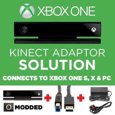KINECT SENSOR V2 mit Adapter für WINDOWS 10 XBOX ONE S 3D SCANNING MOTION VR - Bild 1 von 4