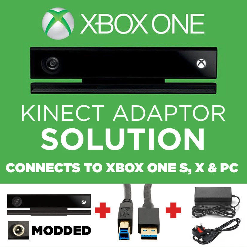 GENUINE KINECT SENSOR V2 WIN 10 DIRECT USB 3.0 3D SCANNING MOTION CAP XBOX ONE X - Image 1 of 4