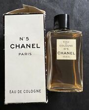 CHANEL N°5 VINTAGE 1960's GENUINE EAU COLOGNE PERFUME BOTTLE 75ml MARYLIN MONROE