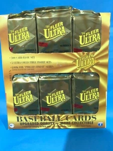 1994 JUMBO PACKS FLEER ULTRA BASEBALL SERIES 1 NEW IN THE BOX - Picture 1 of 3