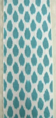 11 Yard HAND MADE UZBEK Natural SILK IKAT ADRAS FABRIC #6742 - Image 1 of 3