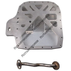 cárter de aceite de cárter trasero de aluminio para motor rotativo Mazda RX7 FC 13B para intercambio Datsun 510 - Imagen 1 de 11