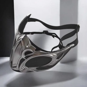Mortal Kombat Sub-Zero Half-Face Mask Mortal Kombat Cosplay Sub-Zero Cosplay - Picture 1 of 10