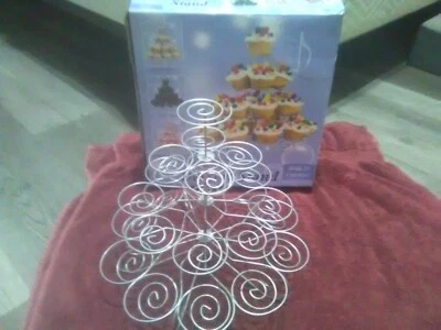 IMPERIAL 3 Tier Risers desert Display Stand for 23 Cupcake muffins  NW1050 Foto 1 de 4