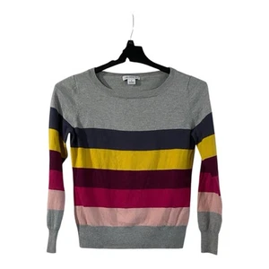 Liz Claiborne Striped Sweater Size Small (36 Bust /22 Length) - Picture 1 of 3