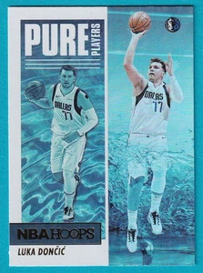 2021-22 NBA Hoops #9 Luka Doncic Pure Players Dallas Mavericks - Picture 1 of 2