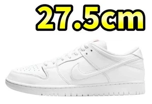Men 9.5US Nike Sb Dunk Low Pro Iso Triple White - Picture 1 of 4