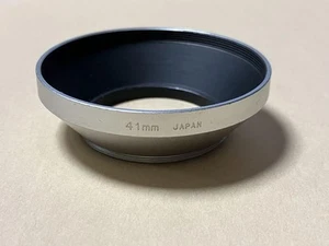 Aluminum 41mm Screwlens Hood Made In Japan - Picture 1 of 2