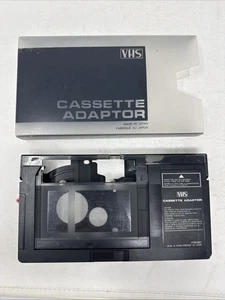 Adaptateur cassette VHS vintage caméscope bandes magnétoscope VYMS0065 Made in Japan - Photo 1 sur 7