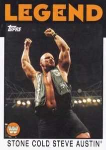 2016 Topps Heritage WWE Legend STONE COLD STEVE AUSTIN #106 HOF - Bild 1 von 1