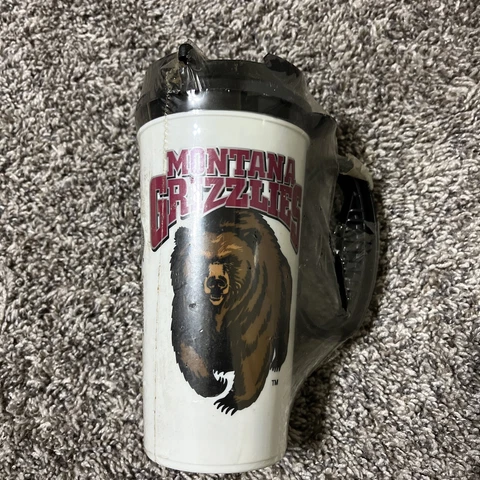 Vintage Montana Grizzlies Sealed Tumbler Cover