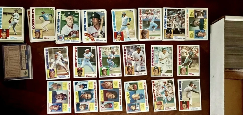 1984 Topps Baseball Card Singles (#1-250) U Pick! 35 Cent Shipping/Discounts! - Image 1 of 1