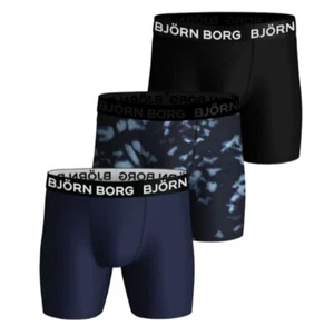 3er Pack BJORN BORG Herren Performance Boxershorts Größe Large Mehrfarbig - Bild 1 von 8