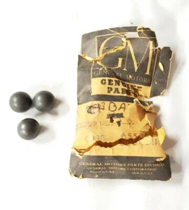 (3) NOS 1956-1960 GM A/C Air Conditioning Compressor Clutch Plate Actuating Ball - Picture 1 of 2
