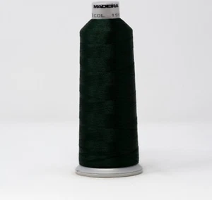 MADEIRA -Ref. 1902 -Hunter Green -Polyneon Machine Embroidery Thread -5500 yards - Picture 1 of 1