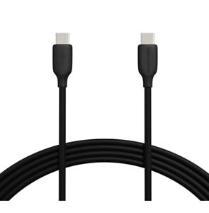 Amazon Basics USB-C to USB-C 2.0 Fast Charging Cable, 480Mbps